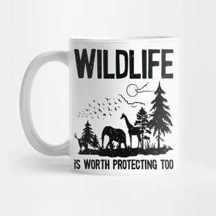 World Wildlife Day Animal Protection Wildlife Conservation Mug